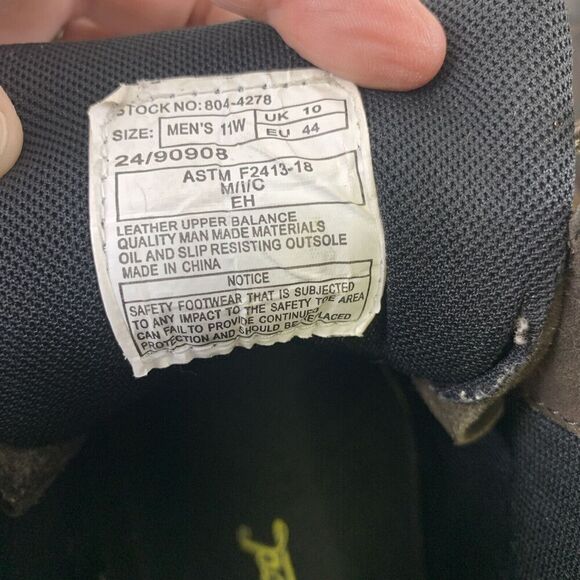 Thorogood Steel Toe 804-4278 Work Boots 6" Brown Leather Lace Up Mens 11 Wide - Picture 11 of 16